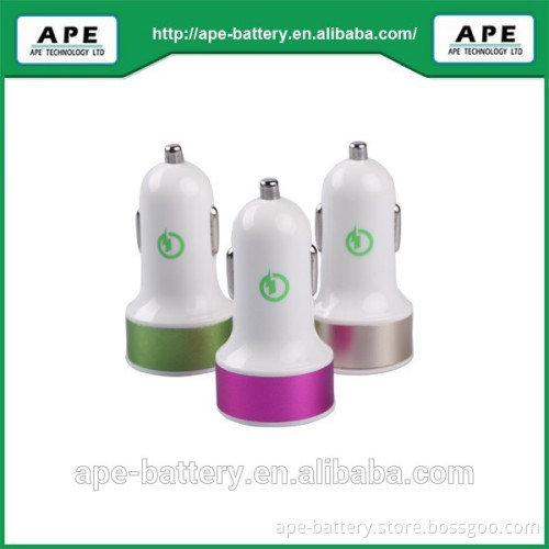 USB car charger USB quick charge 2.0 technology